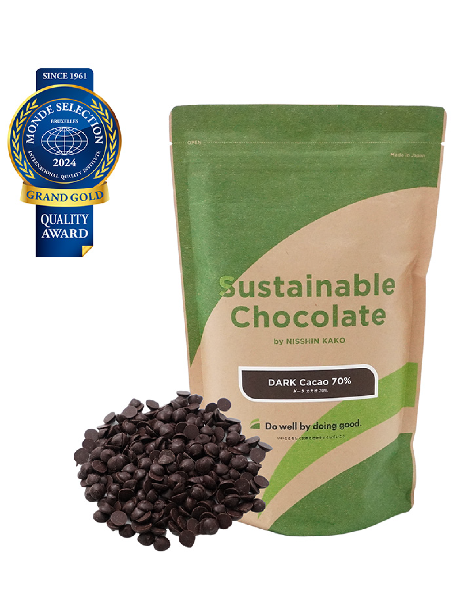 Sustainable Chocolate DARK Cacao 70%