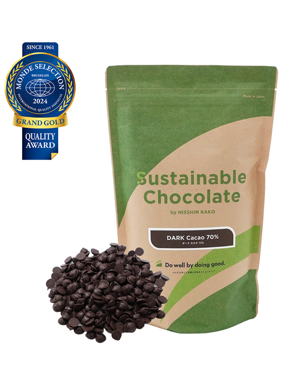 Sustainable Chocolate DARK Cacao 70%